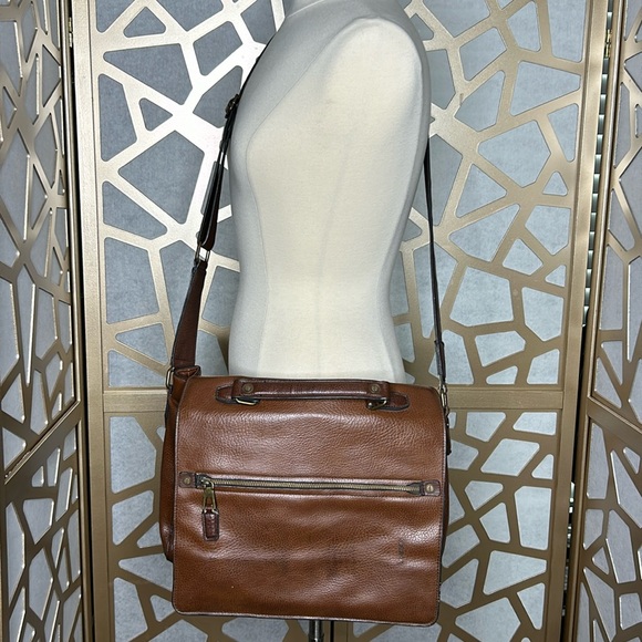 Aldo Brown Saltillo Messenger Bag - Picture 1 of 16